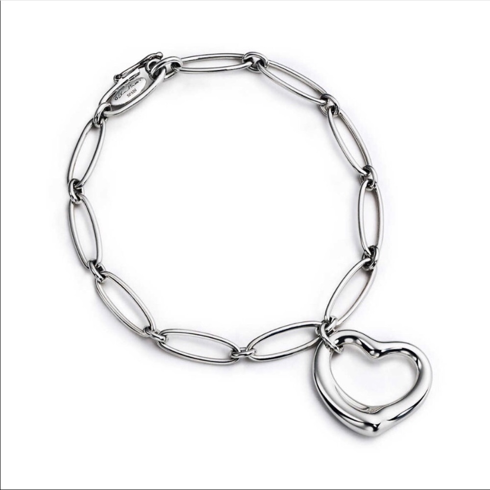 Tiffany & Co. Elsa Peretti Open Heart Bracelet